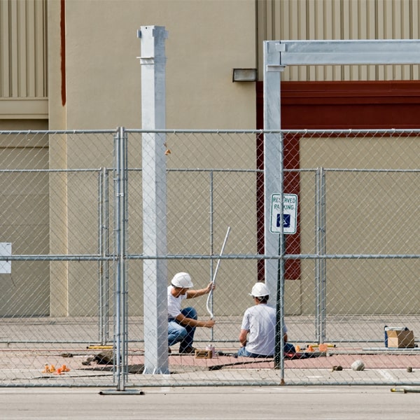 how long can i lease the temporary fence for my building site or event in East Windsor NJ